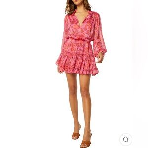 Misa Los Angeles Lorena Dress Size S in Careyes Floral Choffon